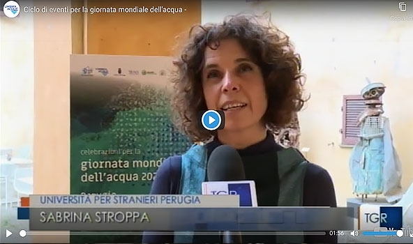 02/04/2022 - Servizio TG RaiTre Umbria – Ciclo di eventi per la giornata mondiale dell’acqua
